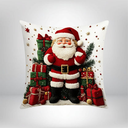 Housse Coussin Noël Festive