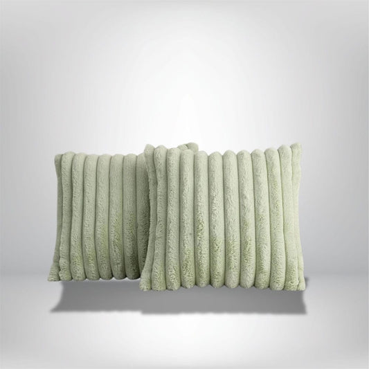 Housse de coussin | Élégance cocooning en fausse fourrure ultra douce