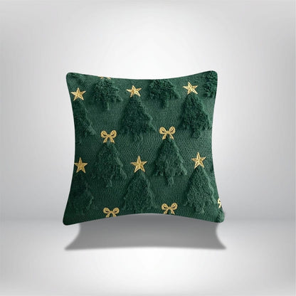 Housse Coussin Noël Doré