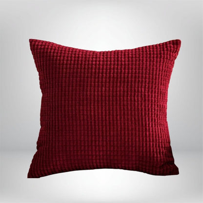 Housse Coussin Noël Rouge Blanc