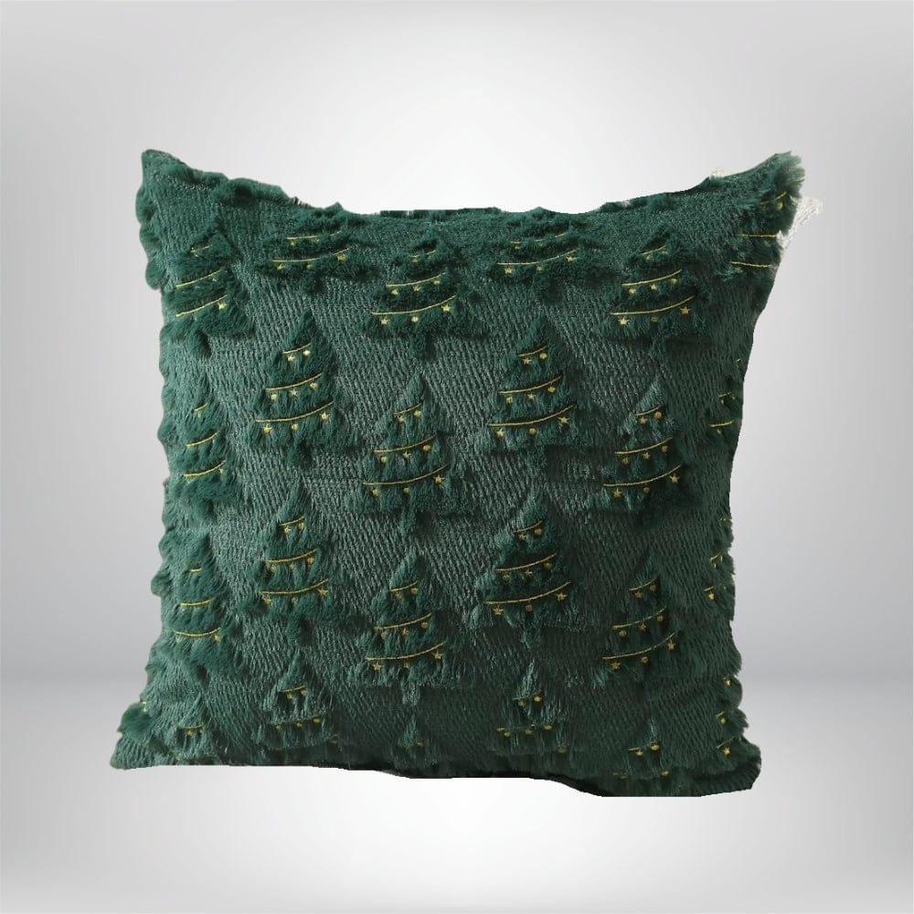 Housse Coussin Sapin Festif